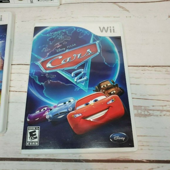 Disney Epic Mickey 2 Cars 2 & Disney Universe Wii Game Bundle No Scratches - Picture 6 of 12